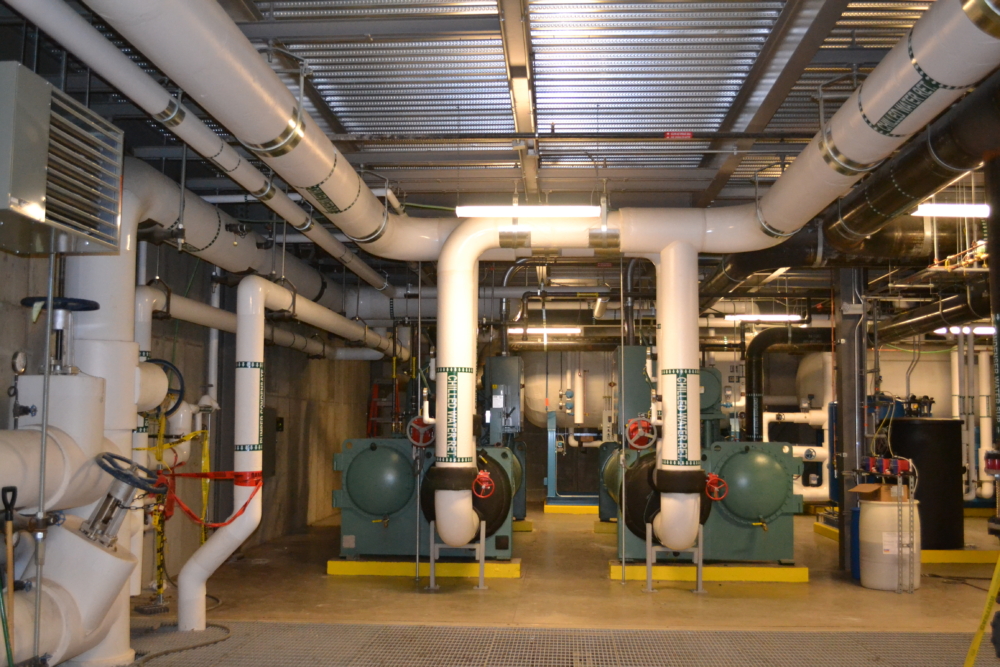 chillers, chp facility at albany medical center